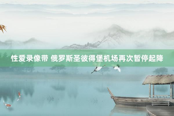 性爱录像带 俄罗斯圣彼得堡机场再次暂停起降