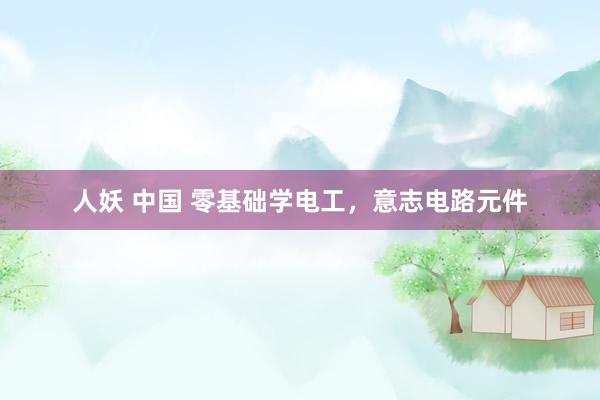 人妖 中国 零基础学电工，意志电路元件